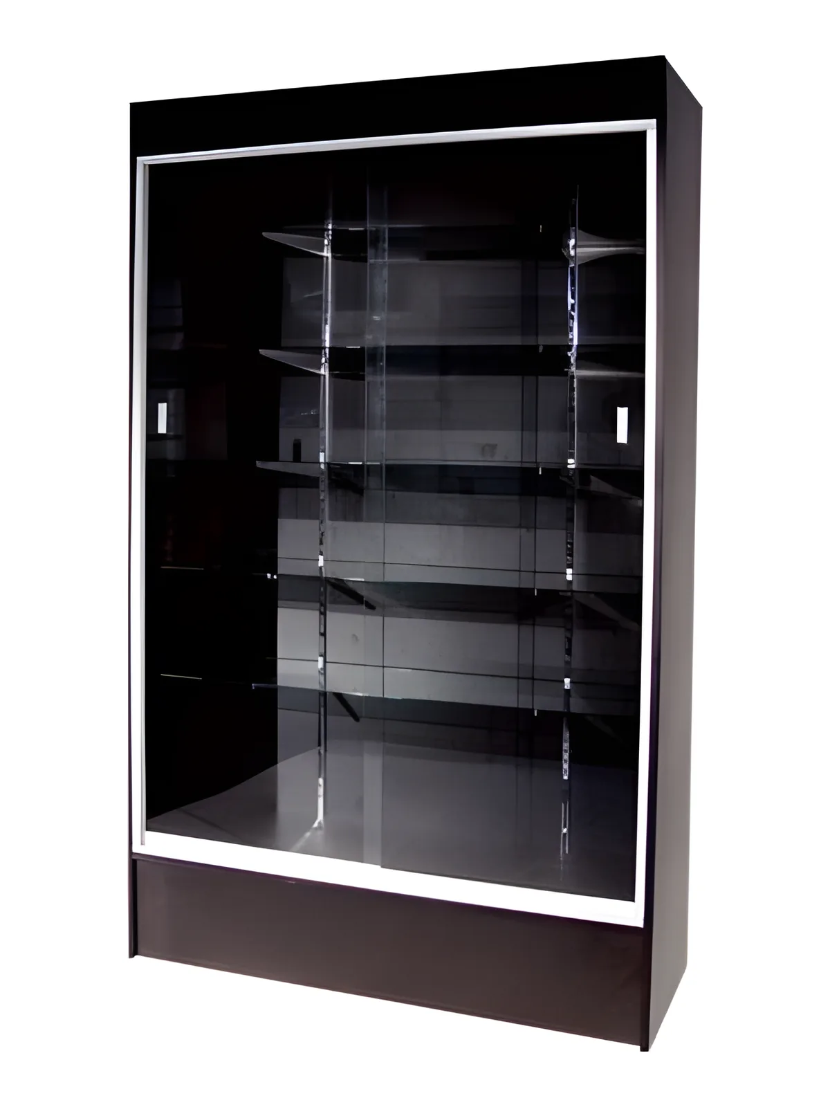Black Trophy Display Case